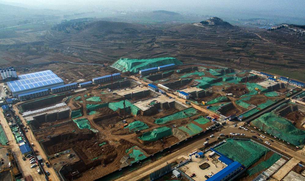 孝里黄河滩区拆建